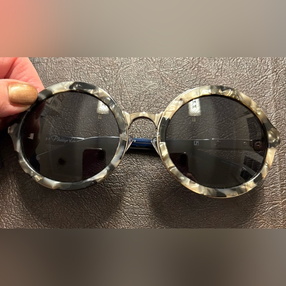 3.1 Phillip Lim circle frame sunglasses